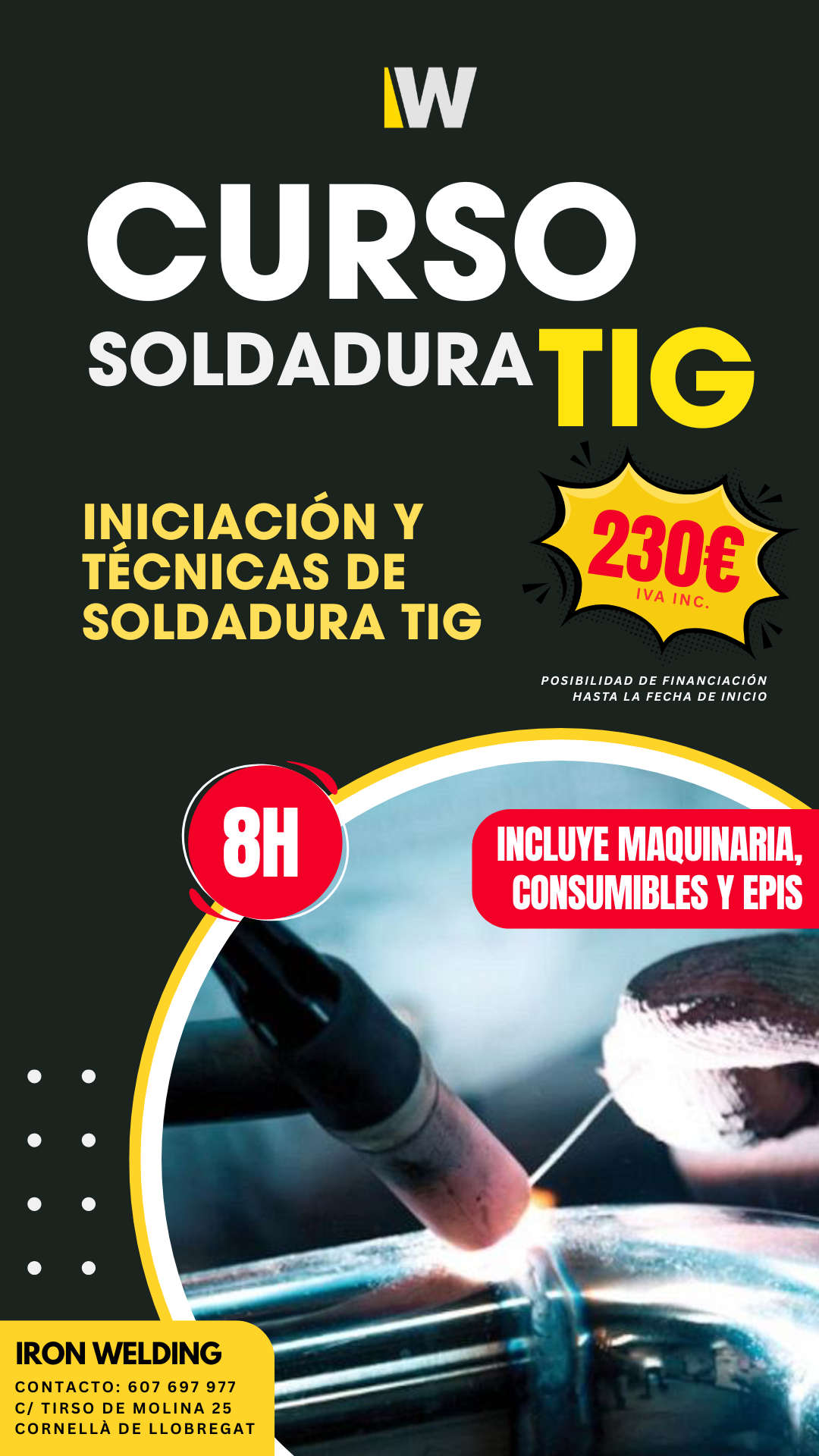 Soldadura TIG 8H