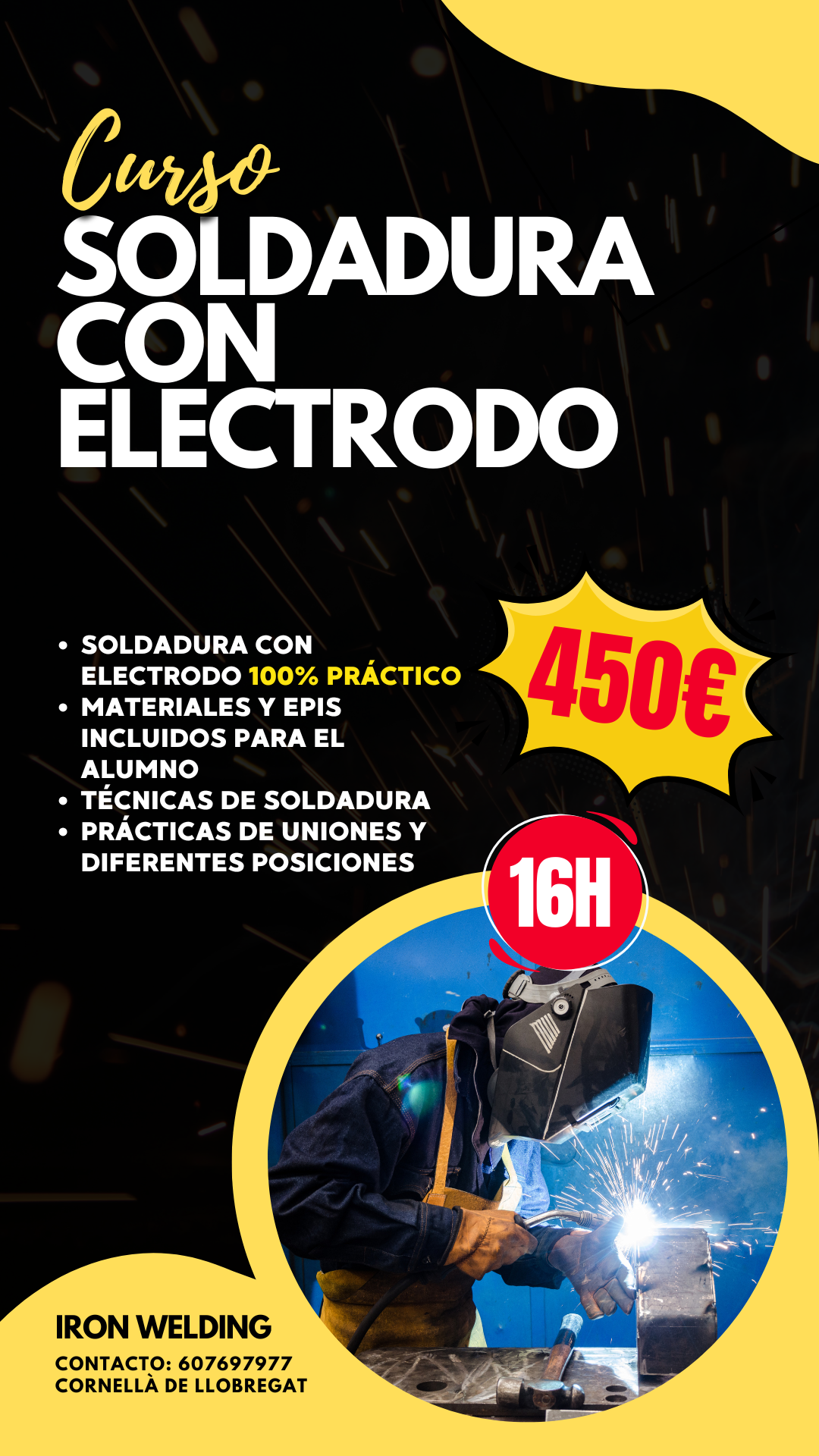 Soldadura con electrodo 16